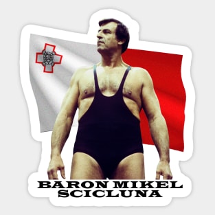 Baron Mikel Scicluna Sticker